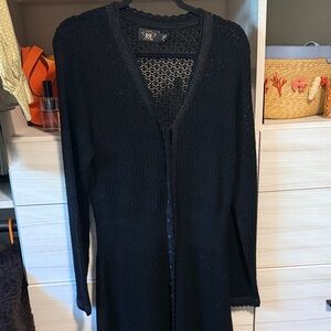 Ralph Lauren Double RL Black Maxi Dress